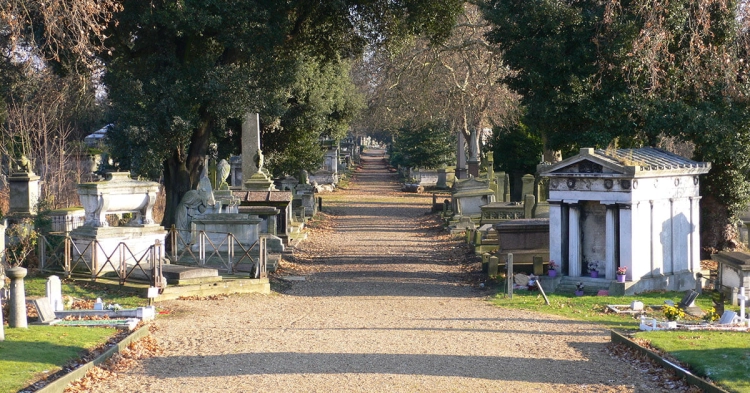 Victorian garden cemeteries