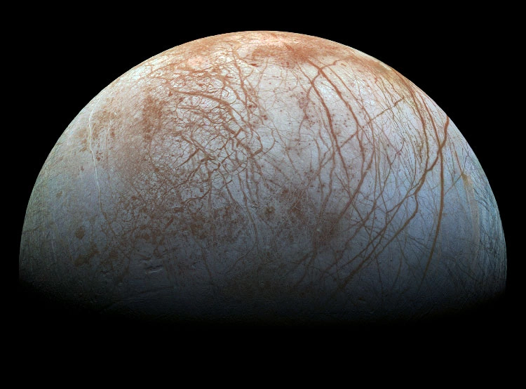 Europa, Jupiter's Icy Ocean moon