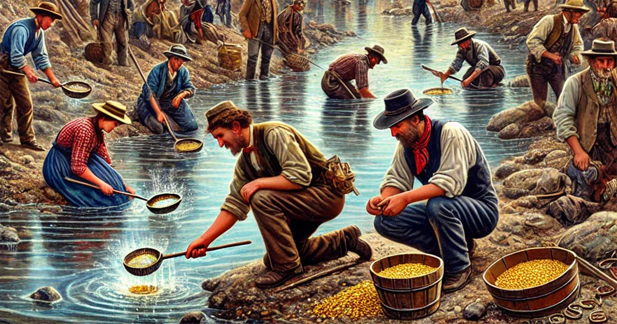 The California Gold Rush: Striking It Rich in the Wild West